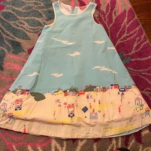 Joules beach dress, girls size 6